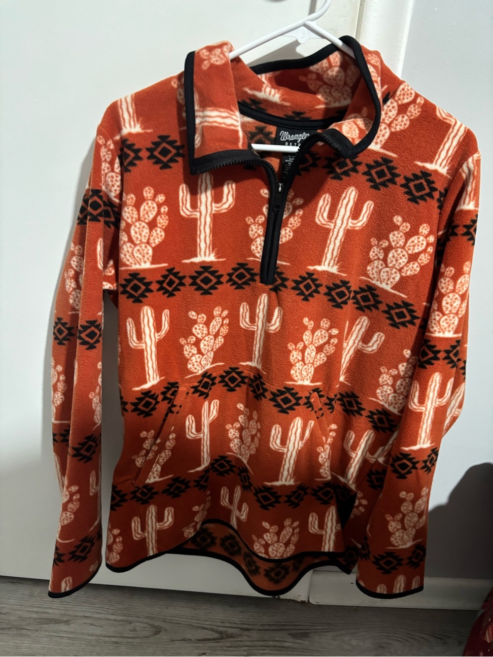 Wrangler Quarter-Zip Fleece Pullover